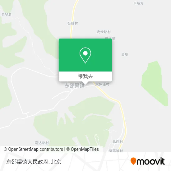 东邵渠镇人民政府地图