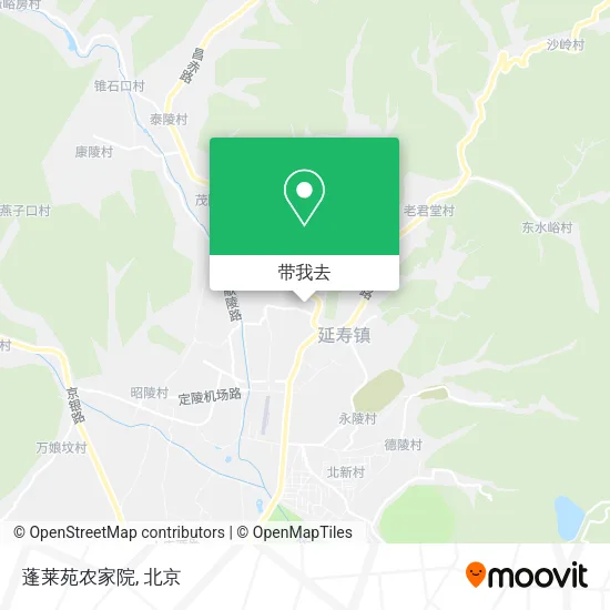 蓬莱苑农家院地图
