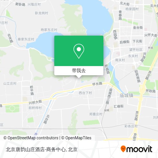 北京唐韵山庄酒店-商务中心地图