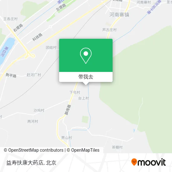 益寿扶康大药店地图
