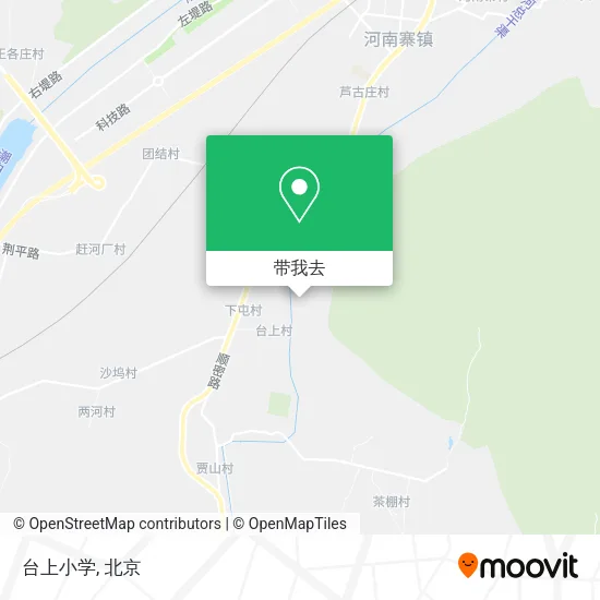 台上小学地图