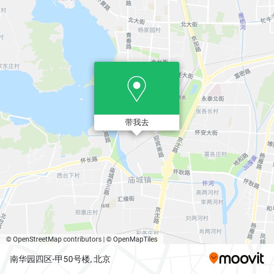 南华园四区-甲50号楼地图