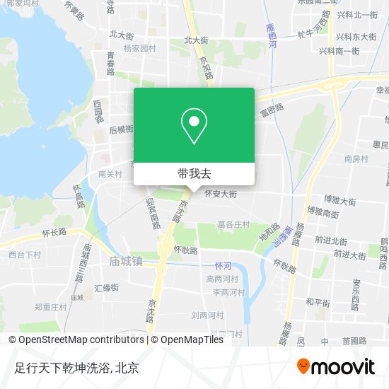足行天下乾坤洗浴地图