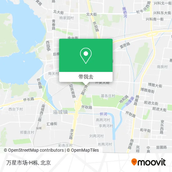 万星市场-H栋地图