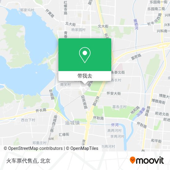 火车票代售点地图