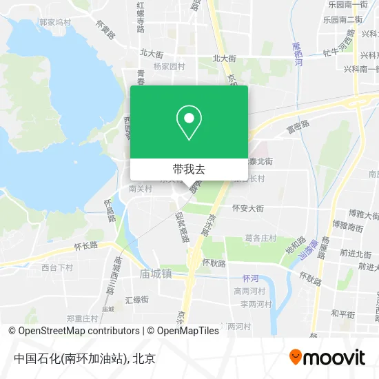 中国石化(南环加油站)地图