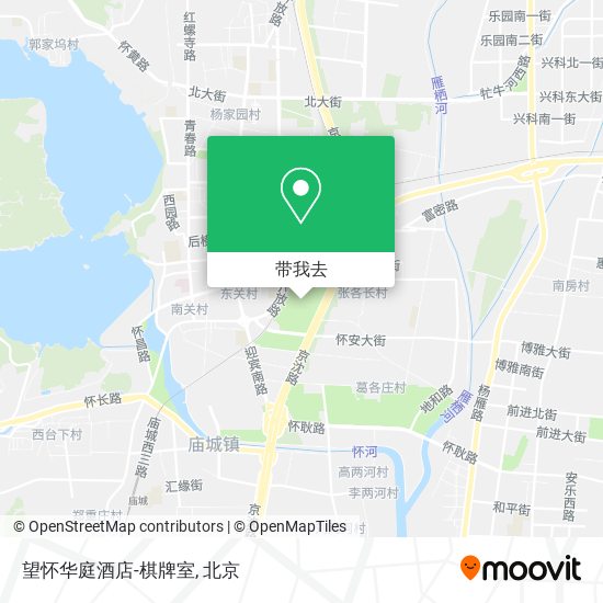 望怀华庭酒店-棋牌室地图