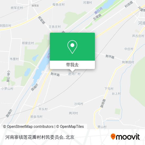 河南寨镇莲花瓣村村民委员会地图