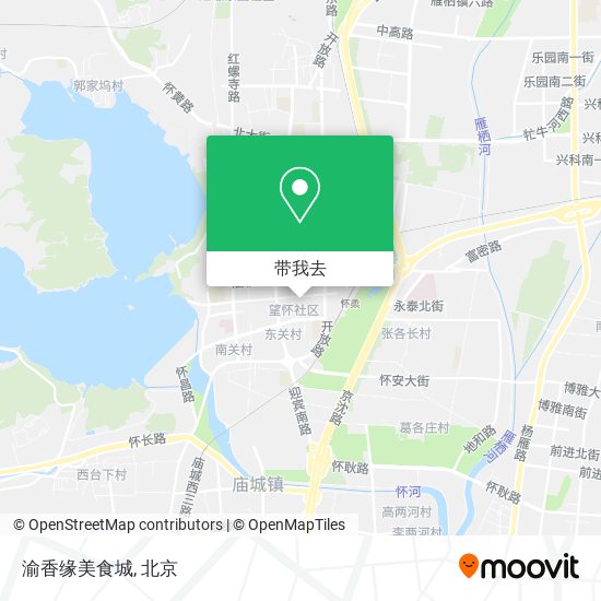 渝香缘美食城地图