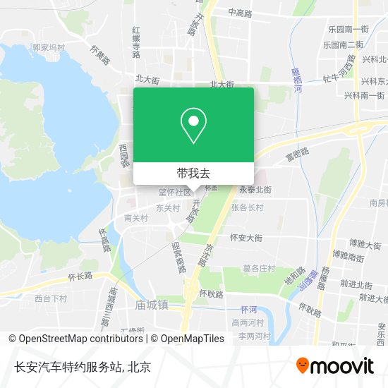 长安汽车特约服务站地图