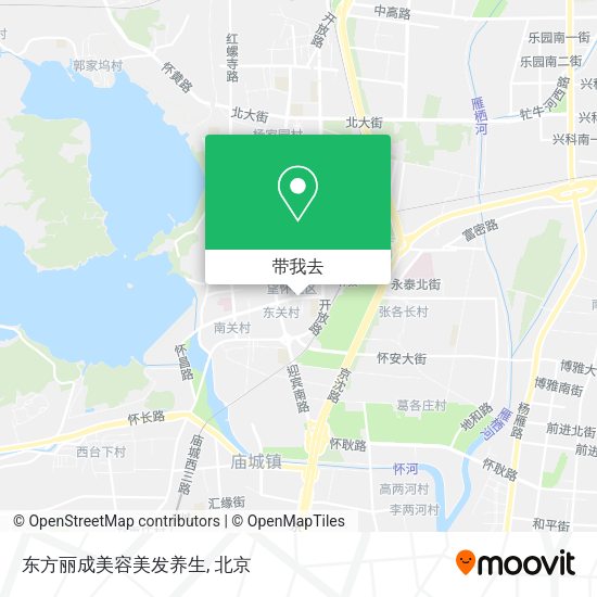 东方丽成美容美发养生地图