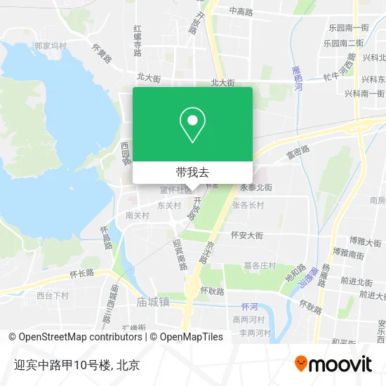 迎宾中路甲10号楼地图