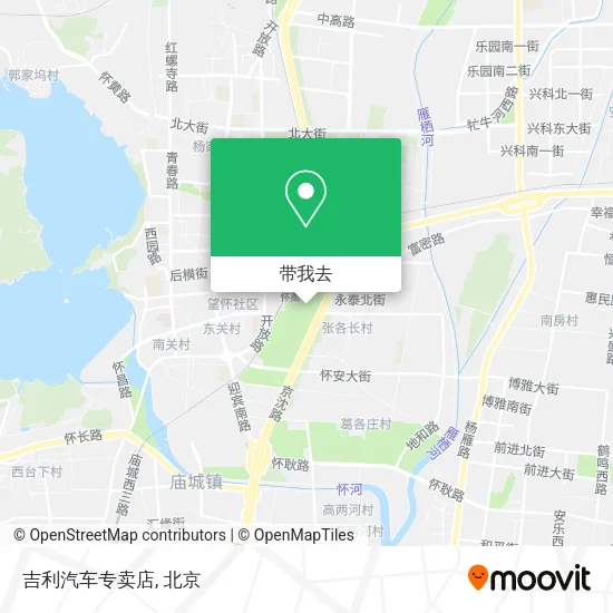 吉利汽车专卖店地图