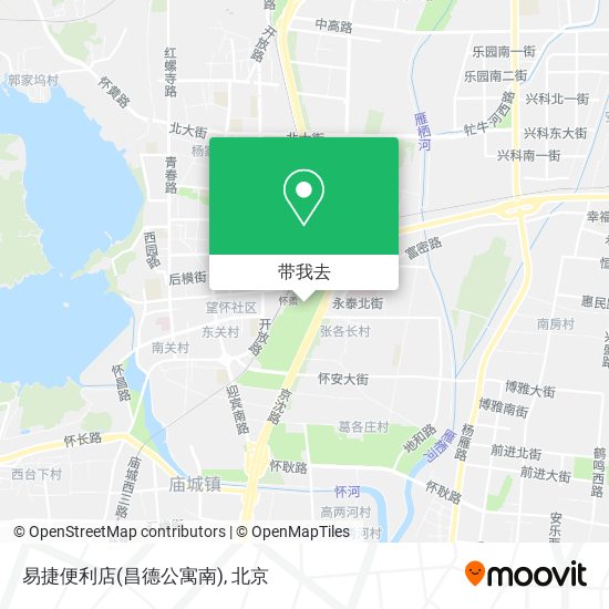 易捷便利店(昌德公寓南)地图