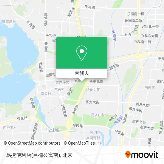 易捷便利店(昌德公寓南)地图