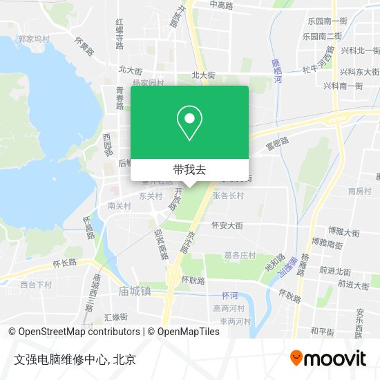文强电脑维修中心地图
