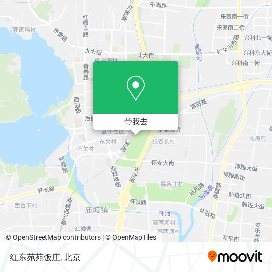 红东苑苑饭庄地图