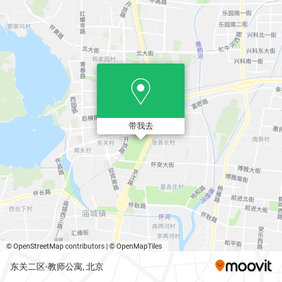东关二区-教师公寓地图