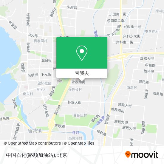 中国石化(路顺加油站)地图