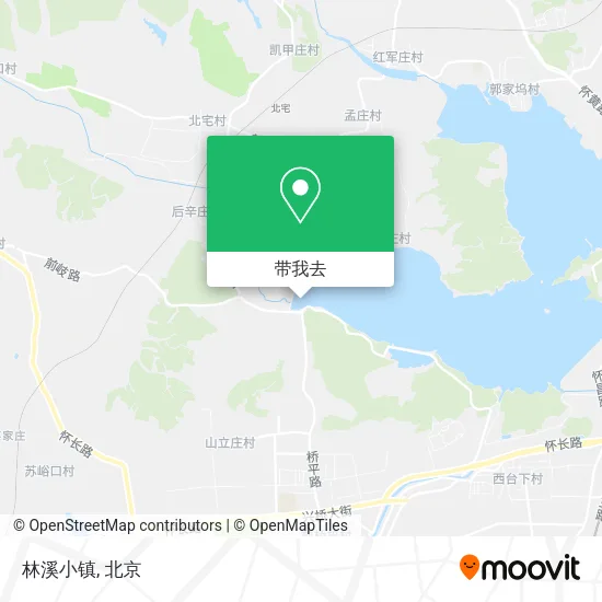 林溪小镇地图