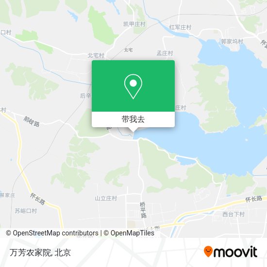 万芳农家院地图