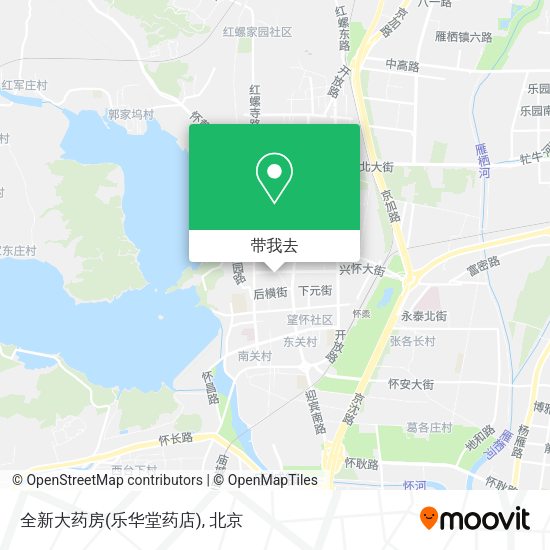 全新大药房(乐华堂药店)地图