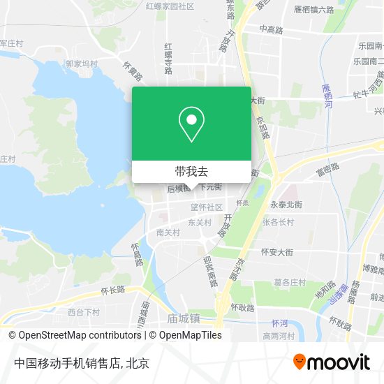 中国移动手机销售店地图