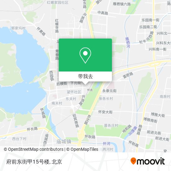 府前东街甲15号楼地图