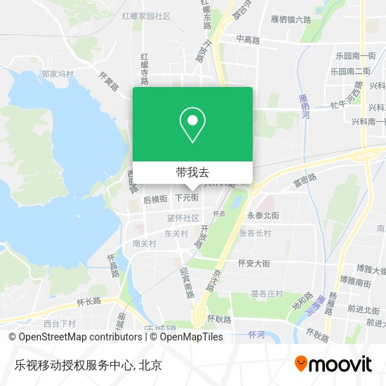 乐视移动授权服务中心地图