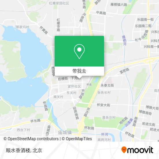 顺水香酒楼地图