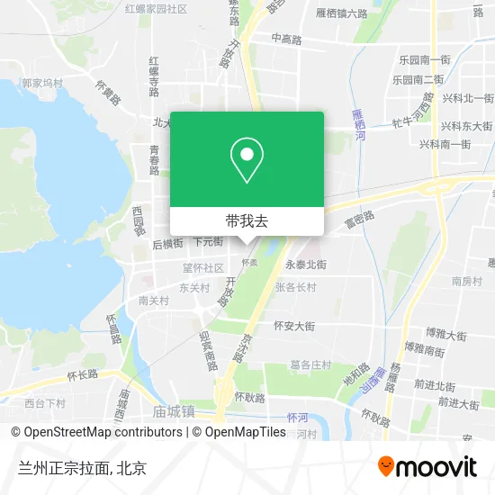 兰州正宗拉面地图