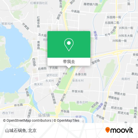山城石锅鱼地图
