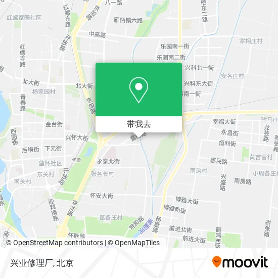 兴业修理厂地图
