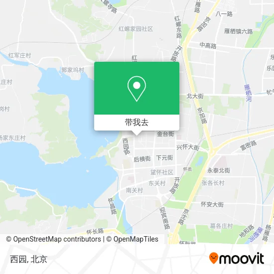 西园地图