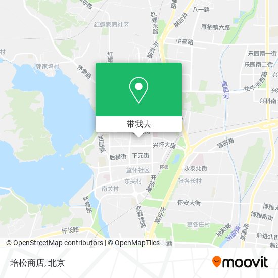 培松商店地图