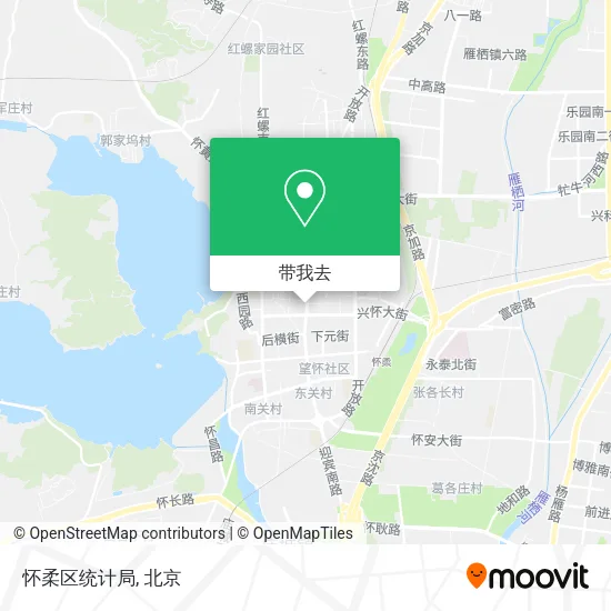怀柔区统计局地图