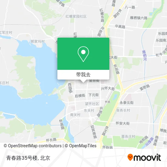 青春路35号楼地图