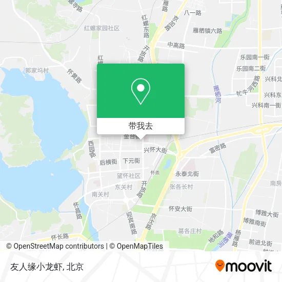 友人缘小龙虾地图