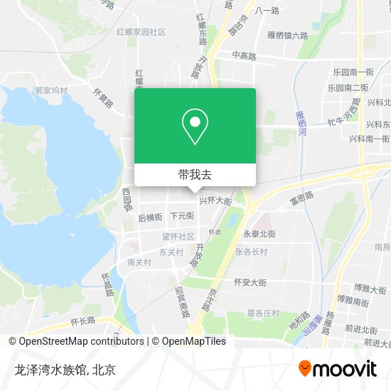 龙泽湾水族馆地图