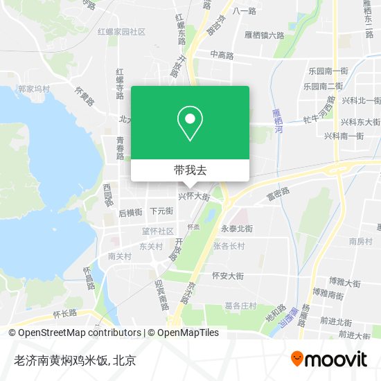 老济南黄焖鸡米饭地图
