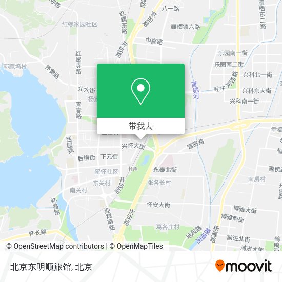 北京东明顺旅馆地图