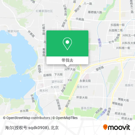 海尔(授权号:sqdk0908)地图