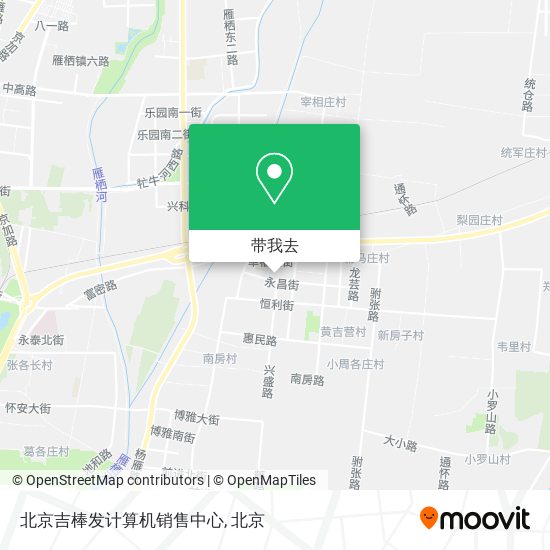 北京吉棒发计算机销售中心地图