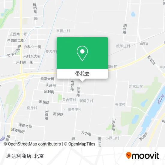 通达利商店地图