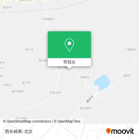 西长峪桥地图
