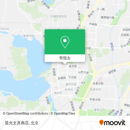 晨光文具商店地图