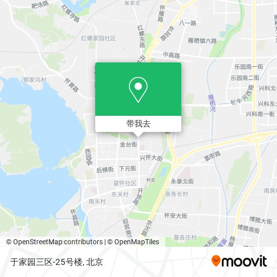 于家园三区-25号楼地图