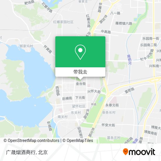 广晟烟酒商行地图