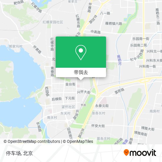 停车场地图