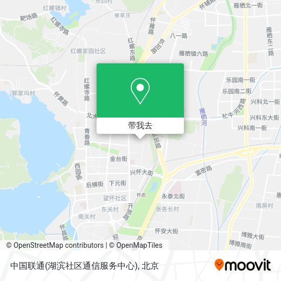 中国联通(湖滨社区通信服务中心)地图